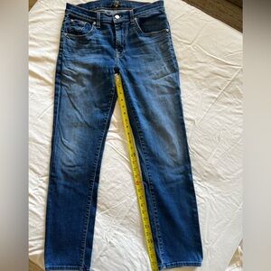 7 for All Mankind Relaxed Skinny Jean, Size 28